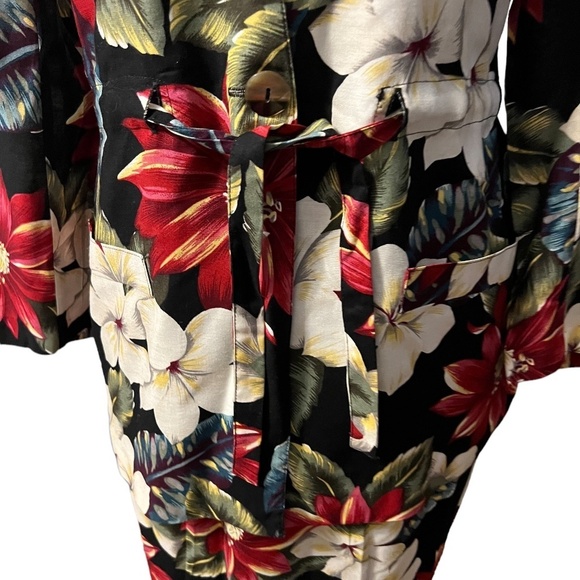 Norton McNaughton VINTAGE 80's Floral Blazer Wrap‎ Skirt Suit Set, Sz 6 - Picture 7 of 14